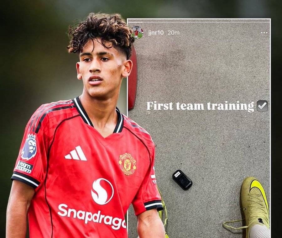 曼联15岁新梅西首次踢一队练习赛!本赛季无缘英超,但首秀有机会